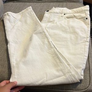 Jeans 38x30 white men skinny